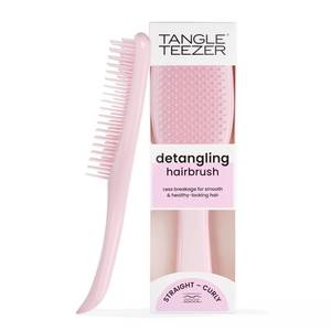 lot 2119 image: Tangle Teezer Ultimate Detangler Hairbrush for Wet & Dry Hair, Eliminates Knots & Reduces Breakage for All Hair Types, Millennial Pink