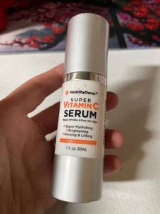 lot 2121 image: Super Vitamin C Serum for Women Over 70, Hydrating, Lifting, Face Wrinkle & Age Spots Reduction, with Vitamin C, Hyaluronic Acid, Vitamin E, Caffeine