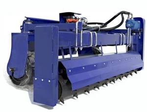lot 145 image: Unused Soil Conditioner - Skid Steer or Tractor Adapter Attachment - Finish-Grades, Removes Rocks and Debris, and Prepares Soil in One Pass - Retail $7500