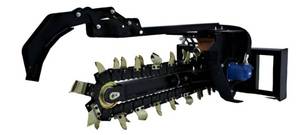 lot 160 image: Unused 72 Trencher Skid Steer Trencher MODEL 1000200