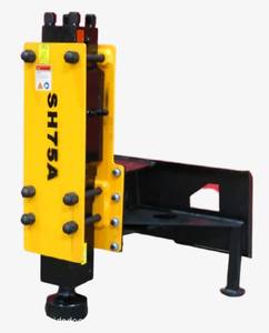 lot 234 image: Unused Skid Steer Post Driver Attachment - Drives Anything From T-Posts to Railroad Ties Wow This Skid Steer Attachment Makes Previously Back-Breaking Work Efficient and Easy. Retail $7,300