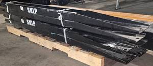 lot 237 image: Unused Set of GIYI 6ft Forklift Extensions