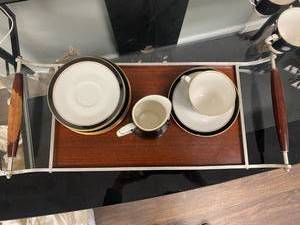 lot 2544 image: Vintage Buenilum Serving Tray ( Tray only- Dishes not included)