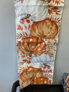 lot 2565 image: (2) Fall Table Runners