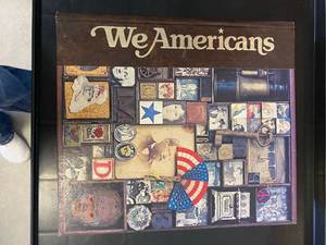 lot 2571 image: We Americans- Take a look back in history- Good Condition