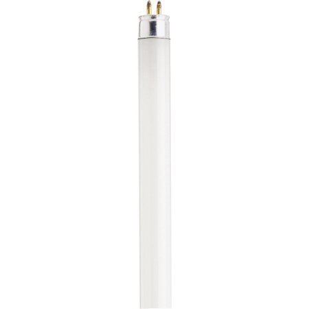 lot 9075 image: Lot of Satco S1907 3000K 13-Watt Mini Bi Pin T5 Preheat Lamp, Warm White