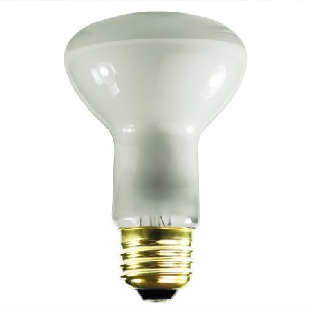 lot 9083 image: Lot of Satco S3849 130-Volt 45-Watt R20 Medium Base Light Bulb, Frosted