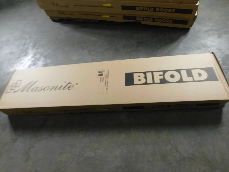lot 8945 image: Masonite Bi Fold Door 60 72