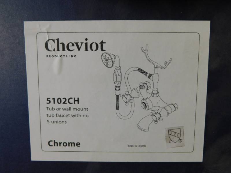 lot 9004 image: Cheviot Tub or Wall Mount Tub Faucet