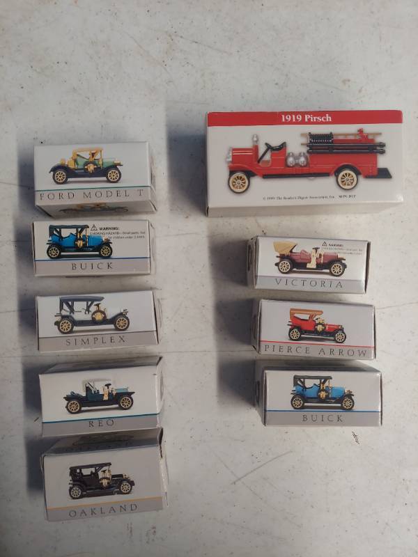 lot 6684 image: miniature cars