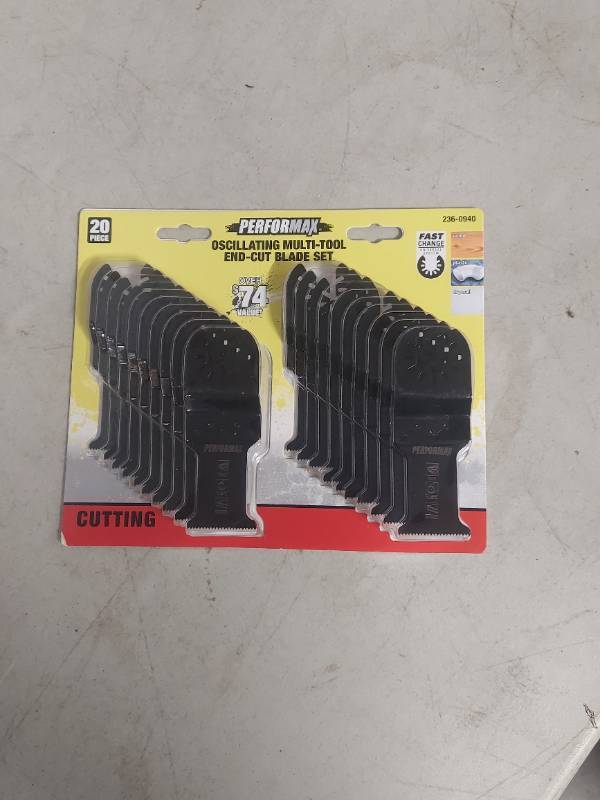 lot 5009 image: 20Pc Oscillating Multi-Tool Blade Set