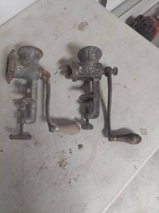 lot 5060 image: 2 Meat Grinders - 1 is Keen Kutter KK11