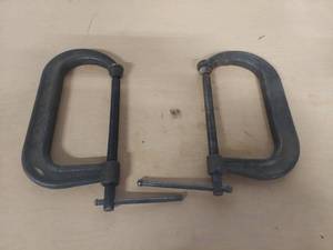 lot 1009 image: Proto and Hargrave 8in C-clamps
