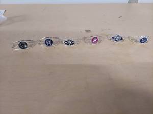 lot 1023 image: (6) Bracelets