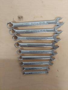 lot 1026 image: Craftsman Wrenches - 14 to 34