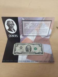 lot 1054 image: 2 Dollar bill