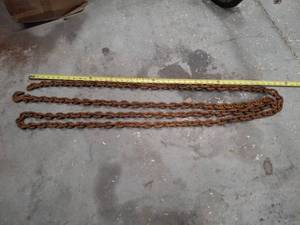 lot 1086 image: Chain with 1 hook - Approx 16ft