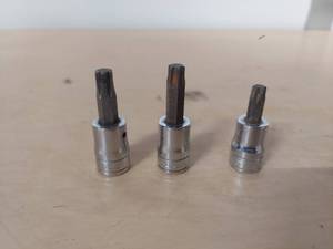 lot 1092 image: Snap-On 38 drive torx sockets - T40 FTX40E, T45 FTX45E and FTX500