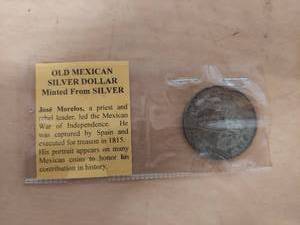 lot 1098 image: Mexican Silver Dollar
