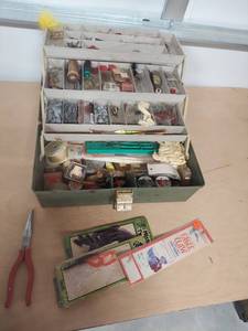 lot 1114 image: Tackle Box with Contents
