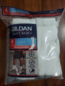 lot 6006 image: mens crew socks size 6-12