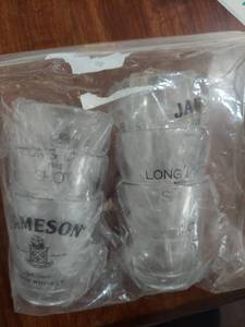 lot 6041 image: 6 Jameson shot glasses (plastic)