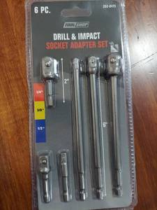 lot 6048 image: drillsocket adapter set