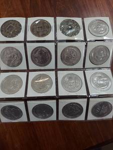 lot 6067 image: variety tokens - most are olympic