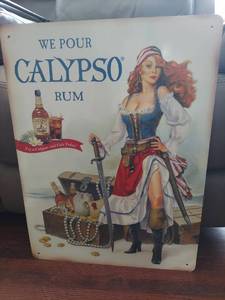 lot 6074 image: calypso rum sign