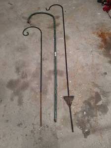 lot 1416 image: 3 shepherds hooks