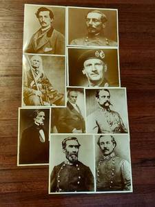 lot 5808 image: (9) 8x10 Black & White photo prints