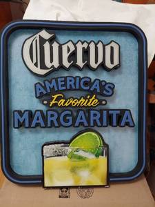 lot 5836 image: Cuervo sign, Missing transformer for lights, condition unknown