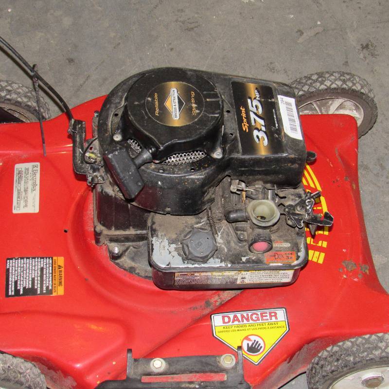 Tru-Cut Gas Reel Mower W/3HP Briggs & Str, Wichita Home Improvement/  Name Brand Tool Liquidation Auction!