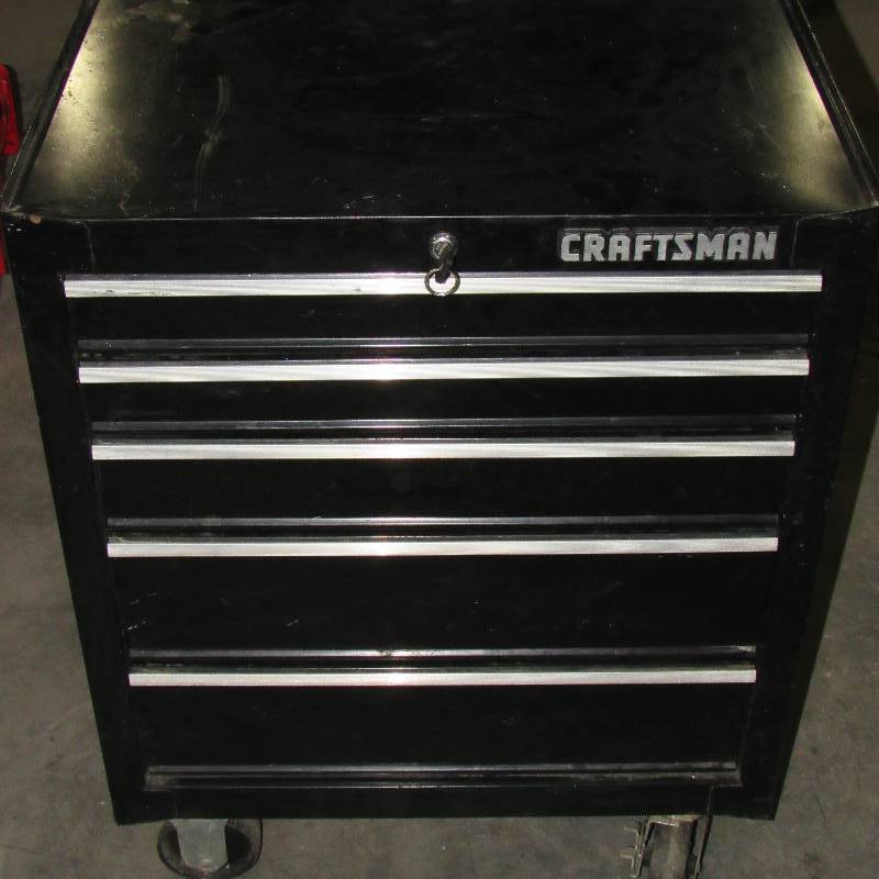 Craftsman 5 Drawer Tool Chest On Wheels Auction Ict Warehouse