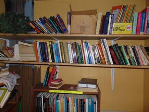 lot 1151 image: Religious and educational books - South wall