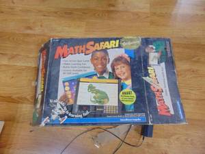 lot 1188 image: Vintage Math Safari game