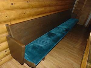 lot 1213 image: 11 church pew