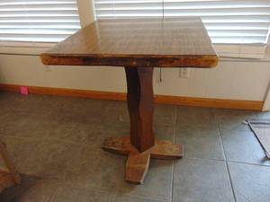 lot 1226 image: 24 X 24 side table