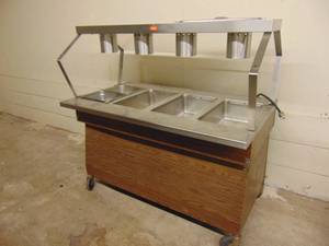 lot 1247 image: Seco warming cart