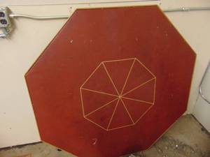 lot 1261 image: Folding gaming table