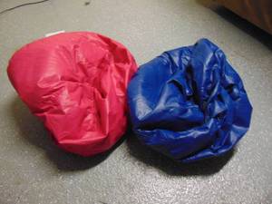 lot 1276 image: Pair of bean bag chairs