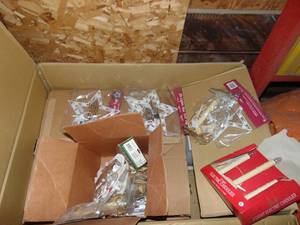 lot 1285 image: Large box of Christmas decor - some vintage