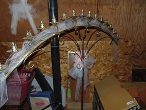 lot 1286 image: Large candelabra
