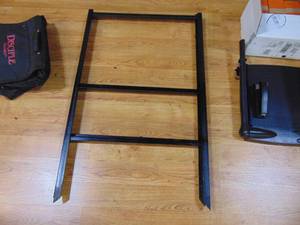 lot 1308 image: Pair of Metal sign frames