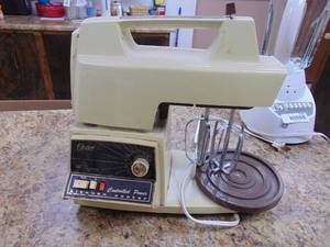 lot 1332 image: Vintage Oster Mixer