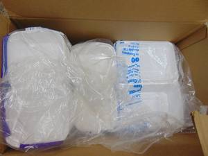 lot 1352 image: Foam Containers and Cups - Food Storage - Take out - New in Packaging