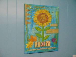lot 1355 image: Dry erase Board and All wall Art in room