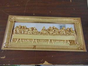 lot 1382 image: Vintage Last Supper artwork