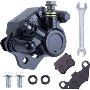 lot 3363 image: MWMNUN Chinese Rear Brake Caliper Compatible with 90cc 110cc 125cc 150cc 200cc ATV Go Kart Taotao Four Wheeler Coolster Kazuma Roketa Sunl Baja Kinroad Trailmaster XRX 150 250 GT Tomberlin Crossfire