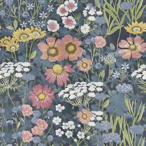 lot 3378 image: Orainege Vintage Floral Wallpaper Peel and Stick Wallpaper Floral Contact Paper 17.7in x118.1in Boho Flower Contact Paper Daisy Self Adhesive Removable Wallpaper for Bedroom Decorative Wall Paper